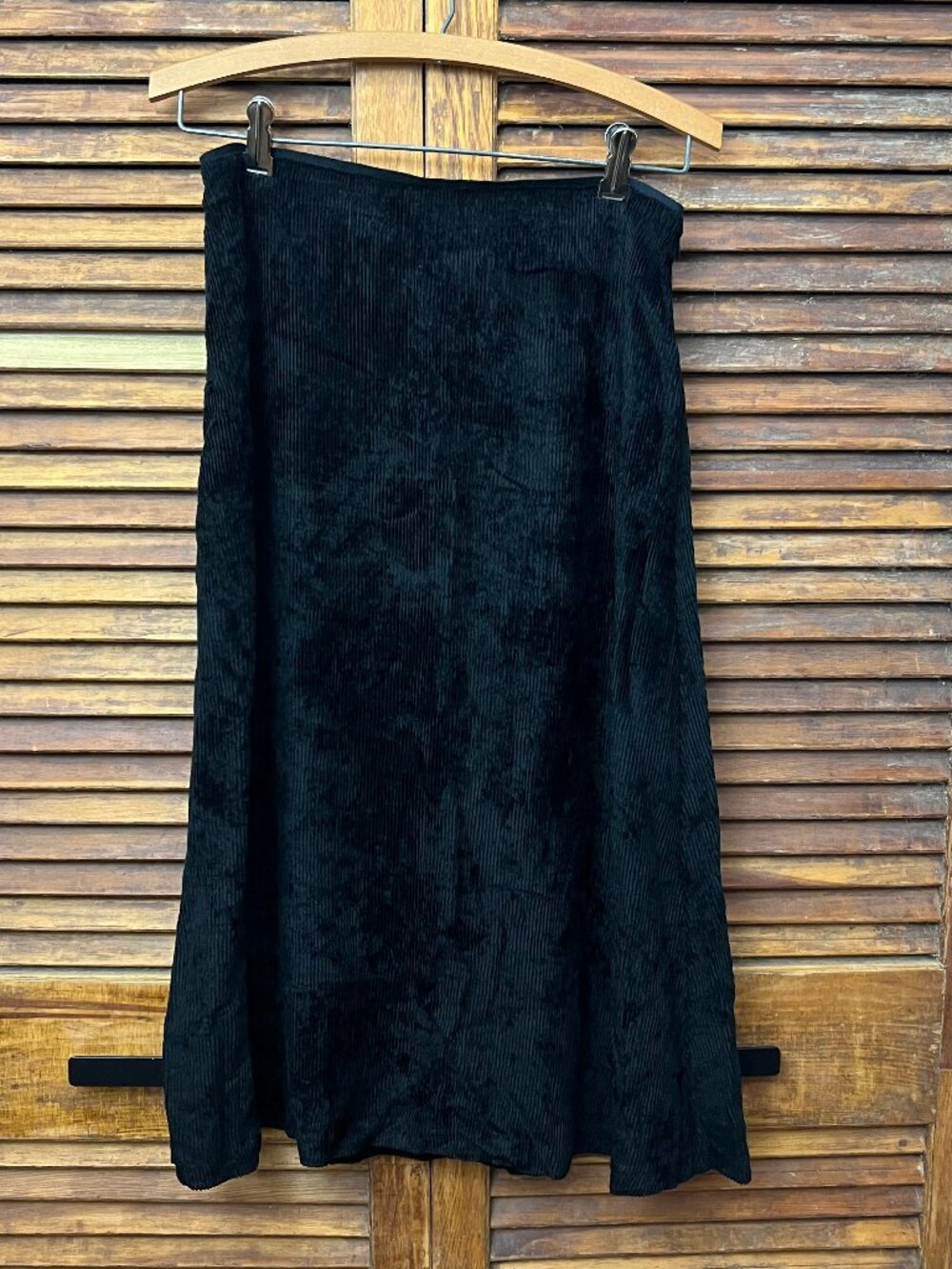 Rag & Bone micro corduroy skirt, black, 4
